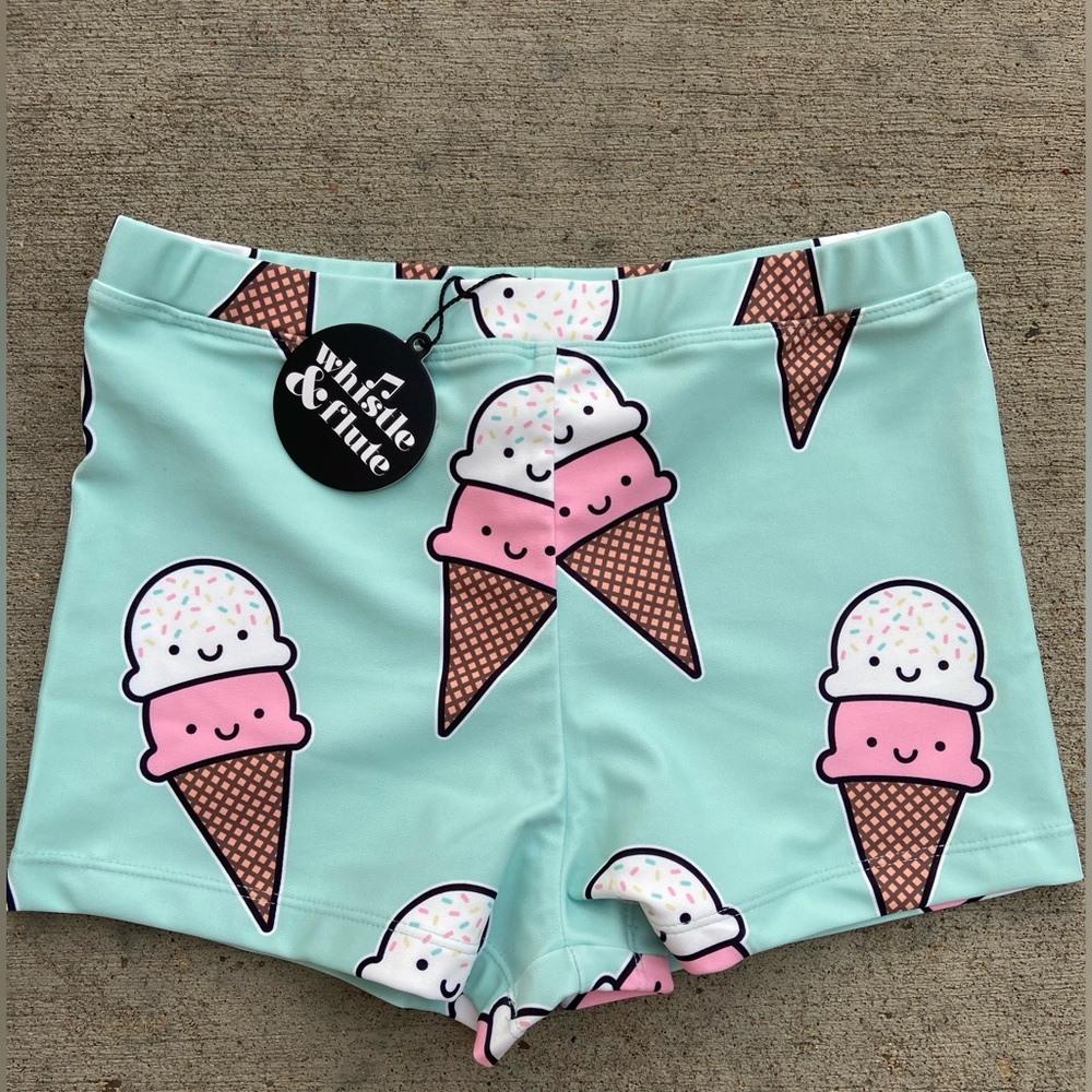 9/10yr NEW Whistle And Flute Swim Shorts